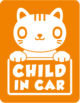 ԂĂ܂ACHILD IN CARXebJ[ABABY IN CAR XebJ[A˂